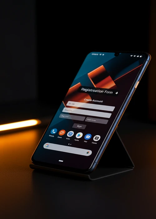 A visual representation of the Bunny96 Casino registration form, showcasing the secure account creation process and welcome bonus details.